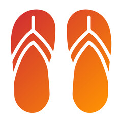 Vector Design Flip Flop Icon Style
