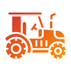 Vector Design Tractor Icon Style