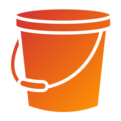 Vector Design Pail Icon Style