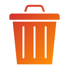 Vector Design Trash Can Icon Style