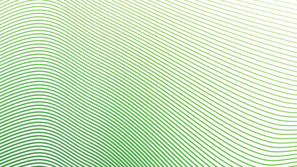 Green Stripes Line Pattern Abstract Background. Modern Stylish Backdrop. Trendy Seamless Design. Elegant Wavy Texture. Minimalist Digital Wallpaper. Smooth Flowing Aesthetic. Geometric Creative