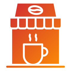 Vector Design Coffee Shop Icon Style