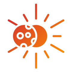 Vector Design Eclipse Icon Style