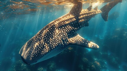 Whale Shark Underwater