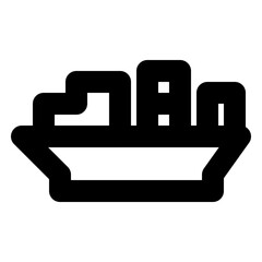 transportation regular icon