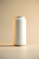 Isolated white drink products show a milk bottle, can, and plastic container, ideal for a healthy dairy beverage