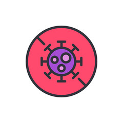 Antibiotics colored icons, minimalist vector illustration ,simple transparent graphic element .Isolated on white background