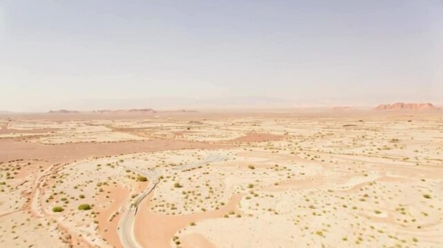 Aerial Dasht-e Lut Desert - Iran