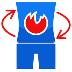Metabolism Flat icon