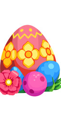 colorful easter egg