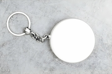 A shiny silver metal link chain forms an old iron frame