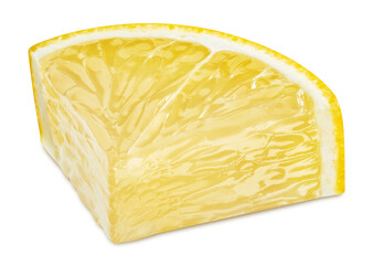 Lemon, fresh lemon fruit with clipping path