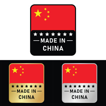 Made in China Make in Italy Organic Genuine Seal Tag Stamp Badge Made with Love Product of China