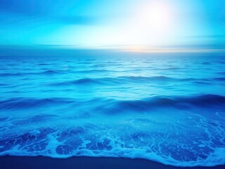 Fototapeta premium Ocean Waves at Dusk