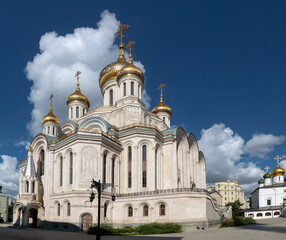 Sretensky Stavropol monastery. The Church of the Resurrection of Christ and the New Martyrs and Confessors of the Russian Church. Moscow, Bolshaya Lubyanka Street