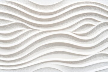 Meditation and harmony are represented by a Zen garden pattern on sand, shown from a top view and including space for text