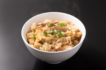 鰹のなまり焼き　炊き込みごはん