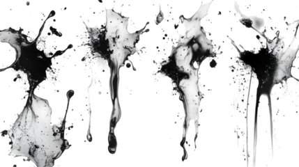 Large collection of detailed ink images on white background
