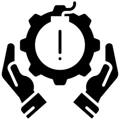 Risk Management Icon