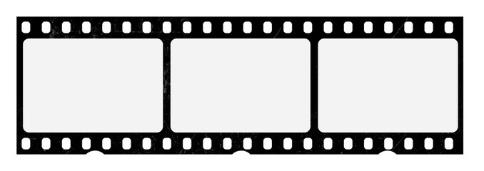 Film strips mockup templates of old retro film frame with shadow on background. Video or movie film vintage analog cinema, photograph camera film strip. Trendy editable camera roll social stories