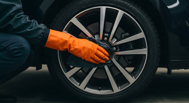 Car Detailing: Cleaning Alloy Wheels with Precision