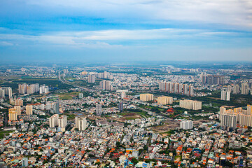 Fototapeta premium Landmark 81 Sai Gon Skyview