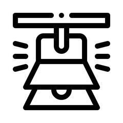 Spotlight line icon