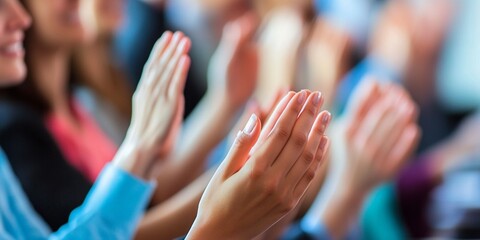 Obraz premium Clapping hands