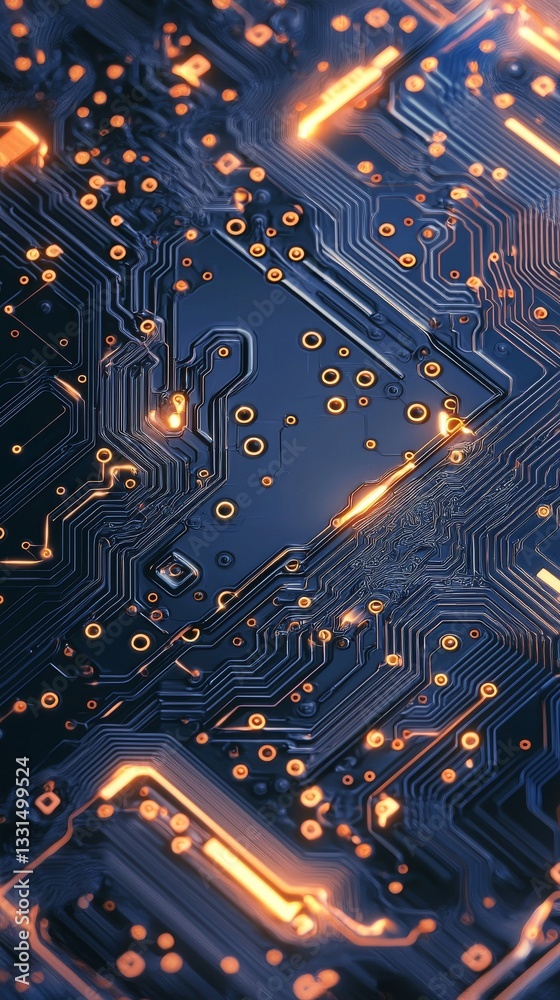 Poster the idea of secure data transfer through a virtual interface represents a futuristic vision
