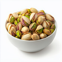 pistachio nuts in a bowl