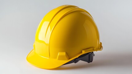 Yellow Construction Safety Helmet