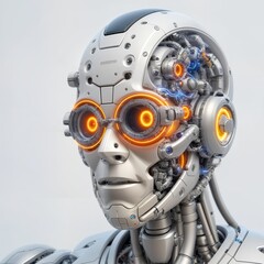 Fototapeta premium Roboter Gesicht