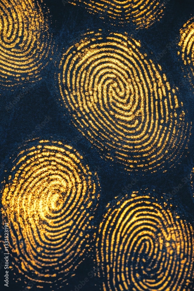Poster Close-up view of a pattern of interconnected circles