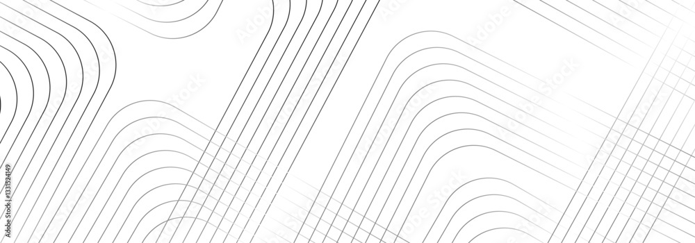 Poster abstract gradient white and colorful line pattern transparent monochrome stripe background texture. 