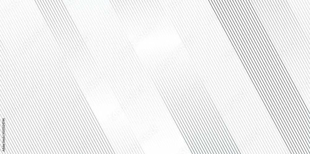 Poster curve wave seamless pattern line texture. abstract white and gray vector wave elegant striped diagon