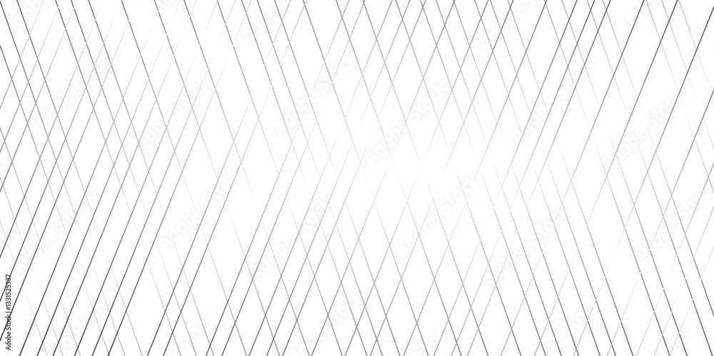 Poster curve wave seamless pattern line texture. abstract white and gray vector wave elegant striped diagon