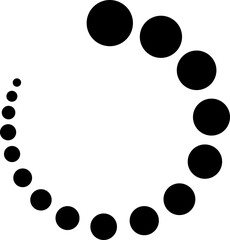 Ícone Minimalista - carregando, loading, load, carregar, circulo carregando, espera, esperar, para Interfaces, Aplicativos, Web, Tecnologia e Design