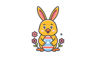 Obraz premium Cute Animal Vector Illustrations - Adorable Baby Animals, Fantasy Creatures, and Seasonal Designs