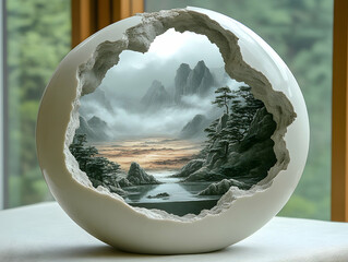 Cracked Egg, Scenic View