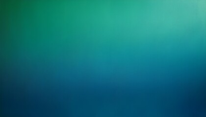 Obraz premium teal and green blue gradient background with subtle texture and soft transitions symbolizes calm depth and introspection creating a soothing visual for digital and creative use