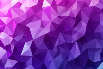 Obraz premium Shades of purple abstract polygonal geometric background. Abstract colorful geometric triangular pattern background.