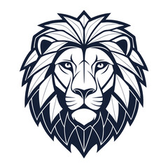 Obraz premium A lion vector art design template