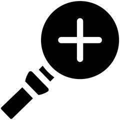 Fototapeta premium Zoom In Icon