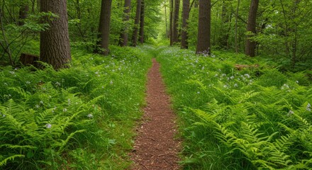 Fototapeta premium forest-path-standard-scale-4_00x