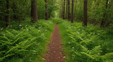Fototapeta premium forest-pathway-standard-scale-4_00x