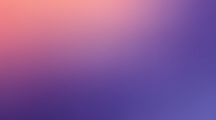 Fototapeta premium Color gradient background, smooth transition from soft purple to warm orange, abstract design for digital art and modern aesthetics, vibrant textured wallpaper.