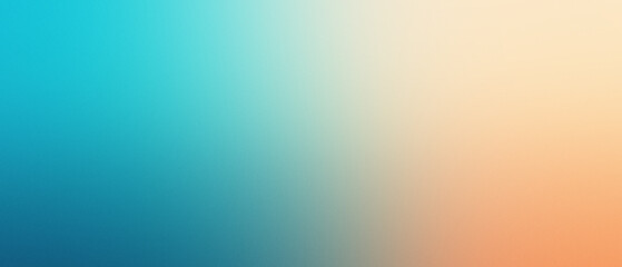 Color gradient background, teal to peach, soft transitions, abstract design for web, wallpaper, and graphic projects. Modern aesthetic for digital use.