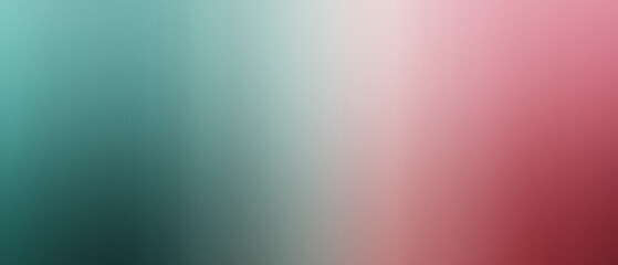 Fototapeta premium Color gradient background, teal to pink, abstract design for web, digital art, modern aesthetic, creative projects, graphic design template.