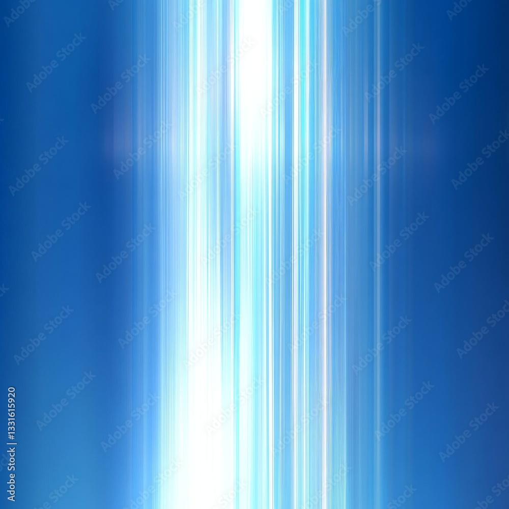 Poster abstract light streaks in blue: a modern background for digital projects and graphic design