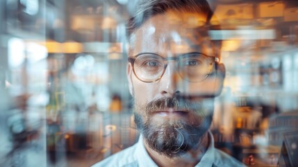 Employee Engagement: A figure filled with a dynamic, energetic workspace, symbolizing the passion, involvement, and enthusiasm an engaged employee brings to their role.
